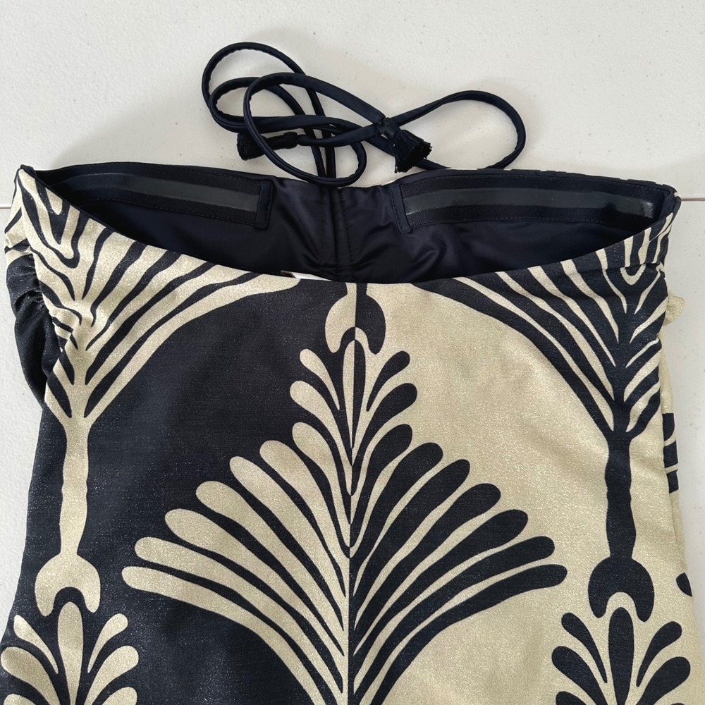 Johanna Ortiz Occasus Solis One Piece Swimsuit Women Large Fans Black Resort NWT - Picture 7 of 15